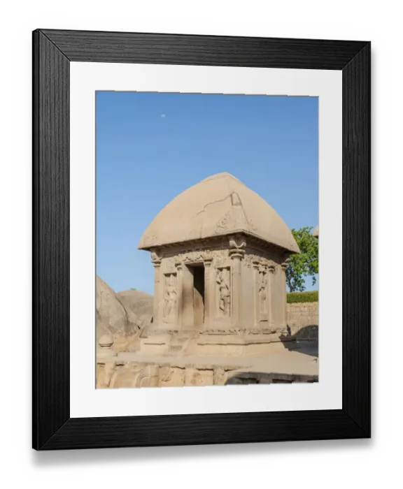 Framed Print : Temple, Pancha Rathas, Mahabalipuram, Tamil Nadu, Kanchipuram, India Framed Print : Temple, Pancha Rathas, Mahabalipuram, Tamil Nadu, Kanchipuram, India