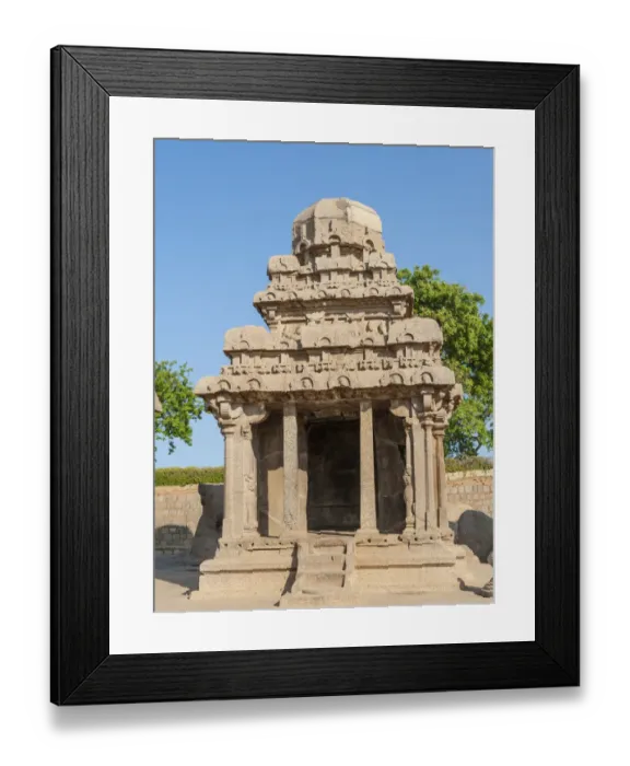 Framed Print : Temple, Pancha Rathas, Mahabalipuram, Tamil Nadu, Kanchipuram, India Framed Print : Temple, Pancha Rathas, Mahabalipuram, Tamil Nadu, Kanchipuram, India