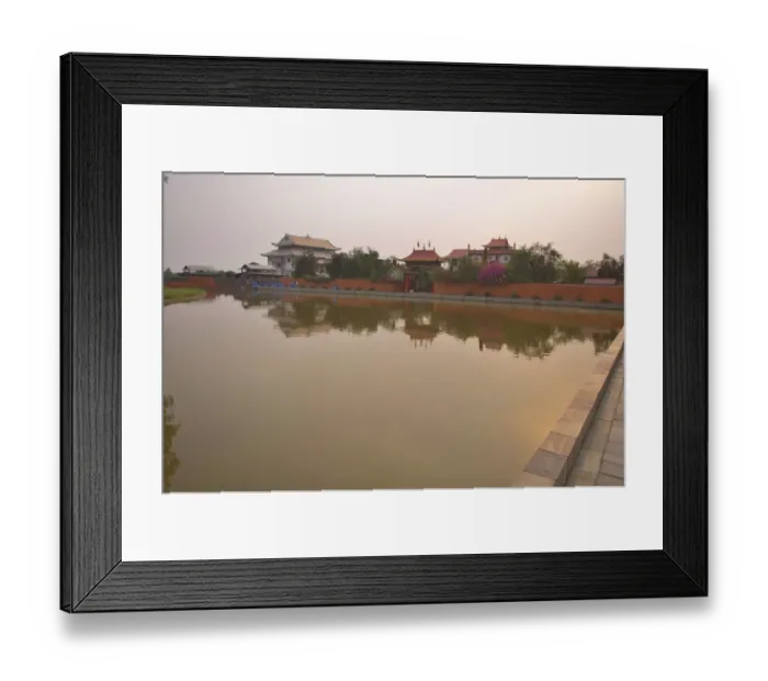 Framed Print : Lumbini Development Zone