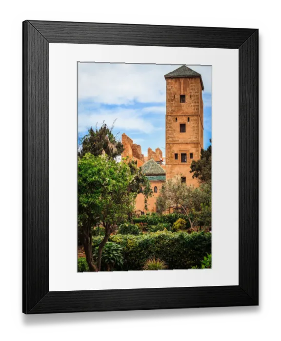 Framed Print : Jardin des Oudayas
