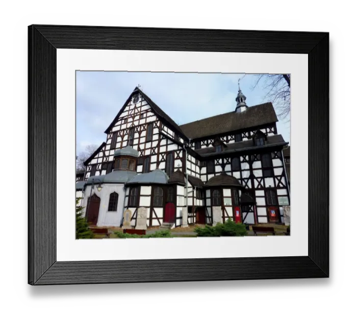 Framed Print : The peace church in Swidnica, Poland Framed Print : The peace church in Swidnica, Poland