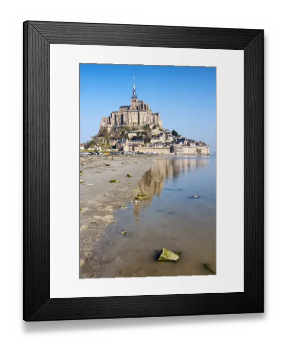Framed Print : France, Basse-Normandie, Mont Saint-Michel Framed Print : France, Basse-Normandie, Mont Saint-Michel