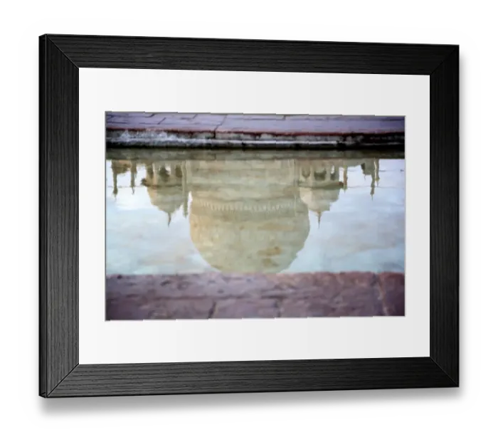 Framed Print : Taj Mahal Reflection Framed Print : Taj Mahal Reflection