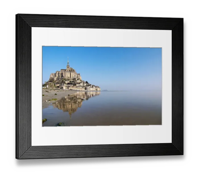Framed Print : Magical Mont Saint-Michel Framed Print : Magical Mont Saint-Michel