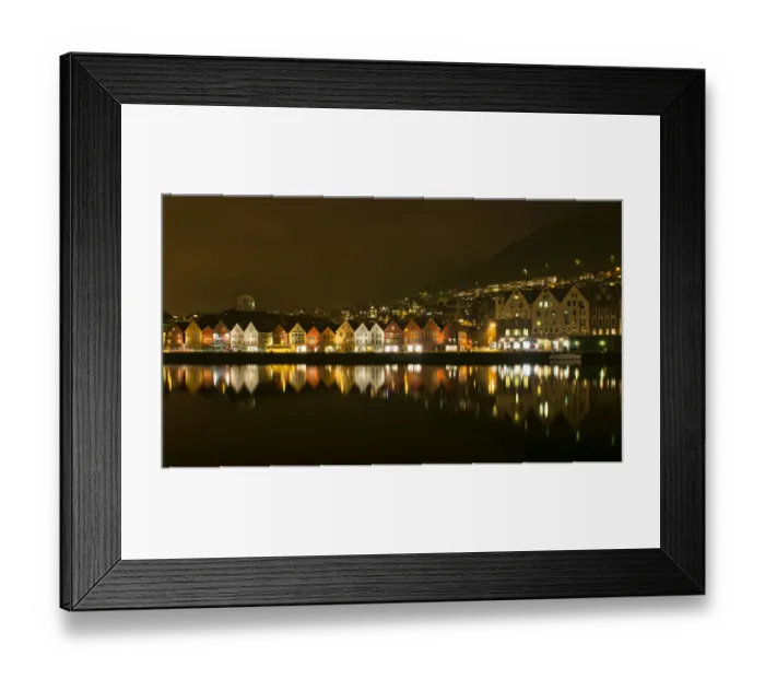 Framed Print : Golden Bergen Framed Print : Golden Bergen