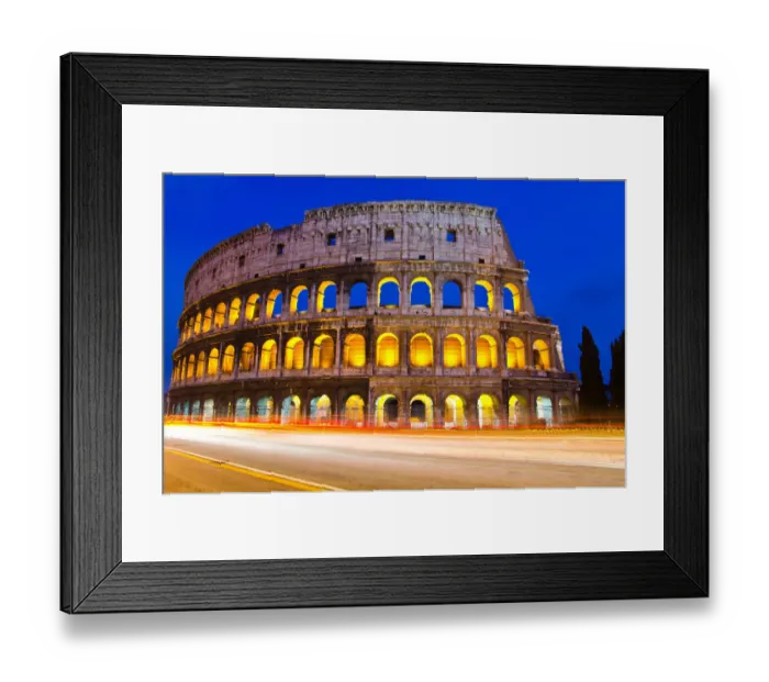 Framed Print : Colosseum at dusk Framed Print : Colosseum at dusk