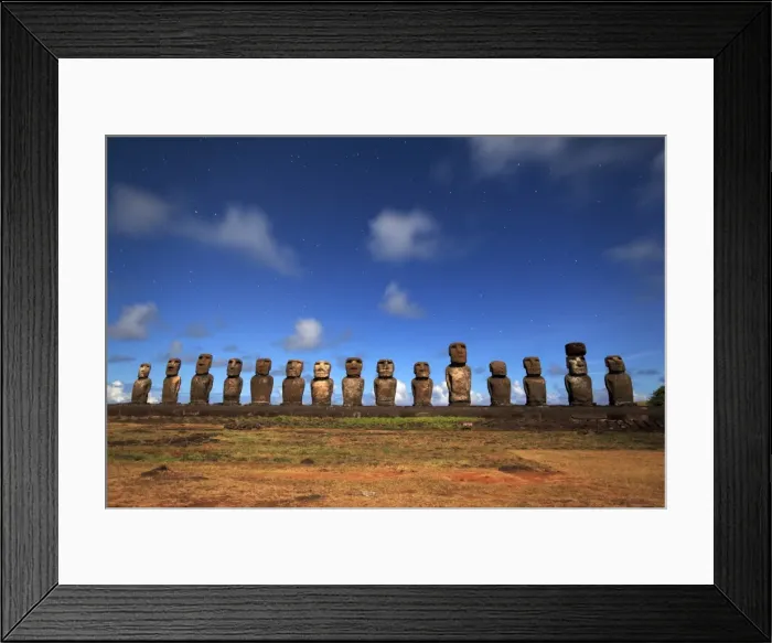Framed Print : Easter Island, Chile Framed Print : Easter Island, Chile