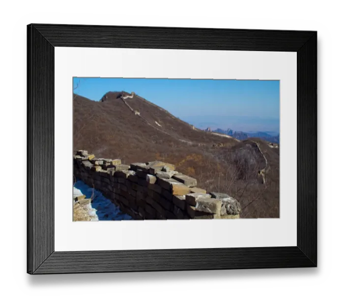 Framed Print : Great Wall of China Framed Print : Great Wall of China