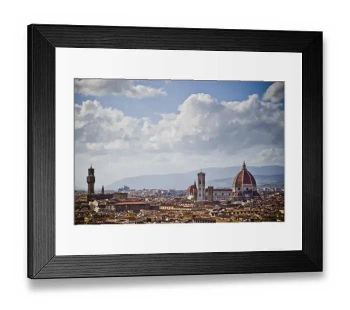 Framed Print : Cityscape. Florence, Italy