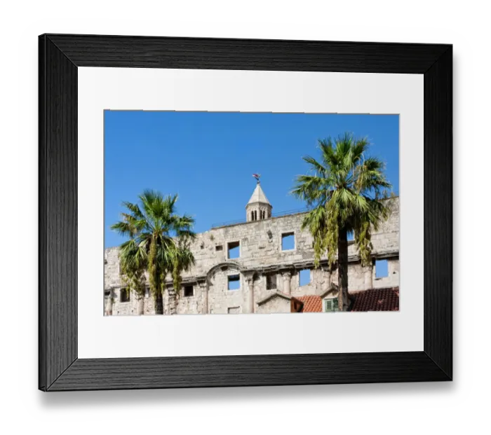 Framed Print : Diocletian palace ruins in Split Framed Print : Diocletian palace ruins in Split