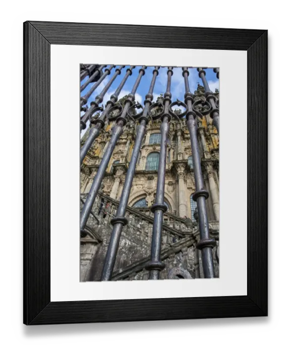 Framed Print : Santiago de Compostela Cathedral Framed Print : Santiago de Compostela Cathedral