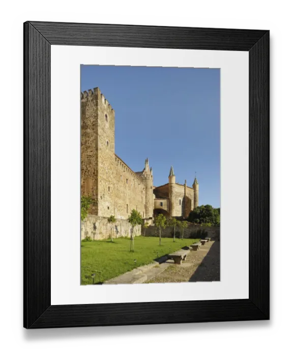 Framed Print : Royal Monastery Of Santa Maria De Guadalupe