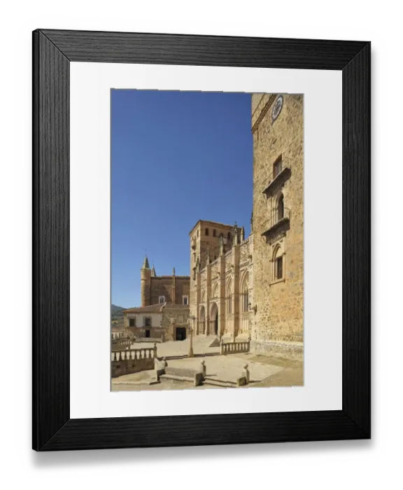 Framed Print : Royal Monastery Of Santa Maria De Guadalupe Framed Print : Royal Monastery Of Santa Maria De Guadalupe