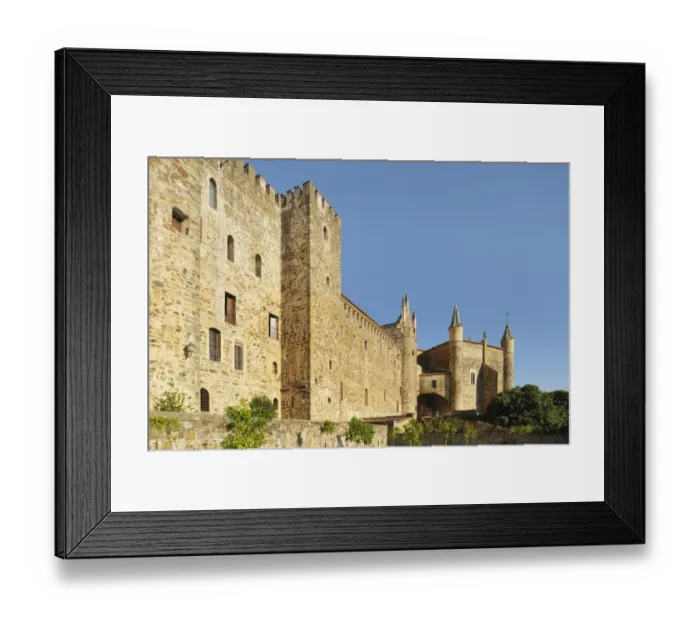 Framed Print : Royal Monastery Of Santa Maria De Guadalupe Framed Print : Royal Monastery Of Santa Maria De Guadalupe