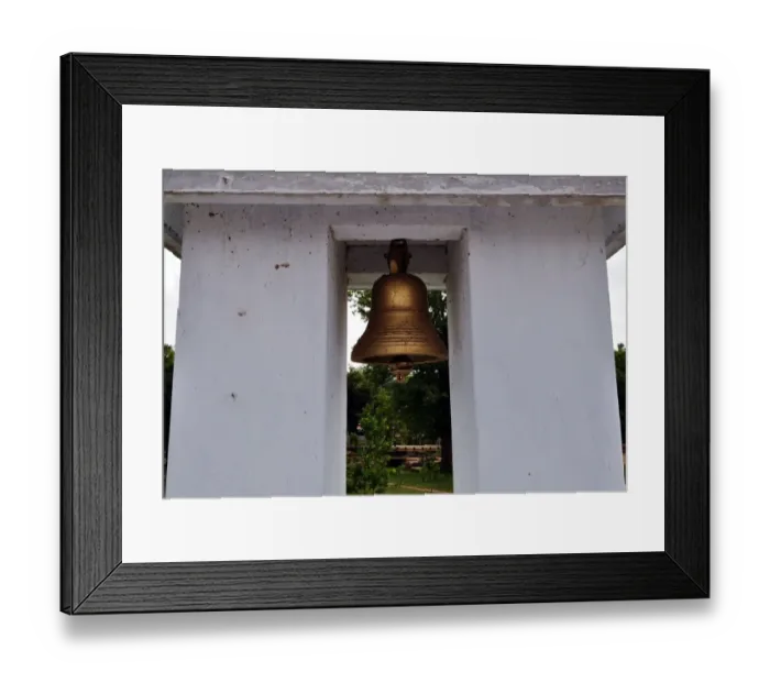 Framed Print : Buddhism bell Framed Print : Buddhism bell