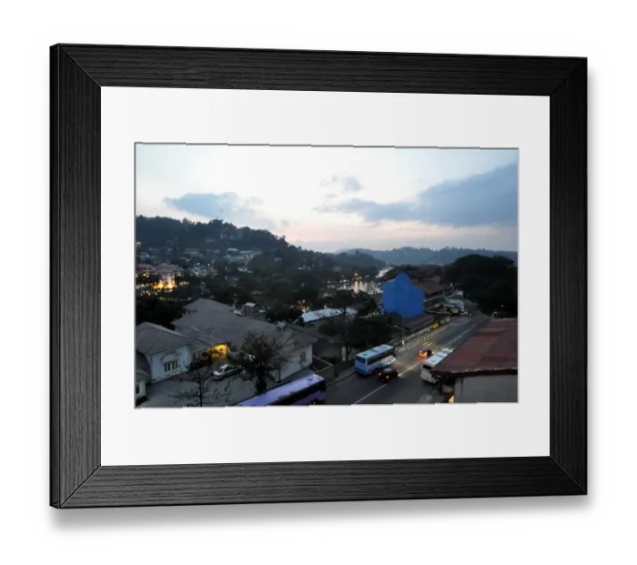 Framed Print : Kandy city Framed Print : Kandy city