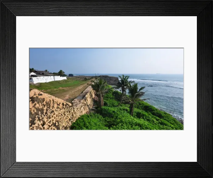 Framed Print : Galle wall Framed Print : Galle wall