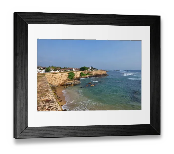 Framed Print : Galle coast Framed Print : Galle coast