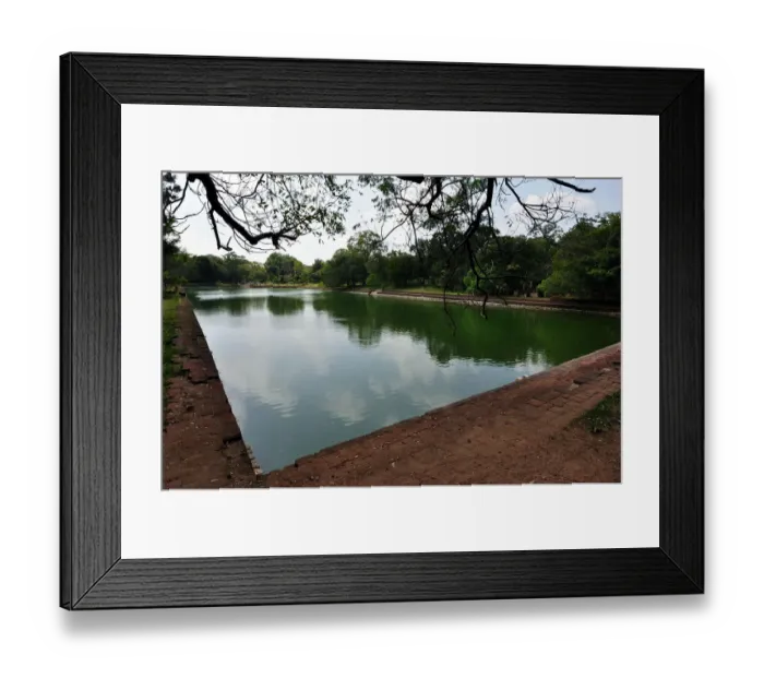Framed Print : Anuradhapura lake Framed Print : Anuradhapura lake