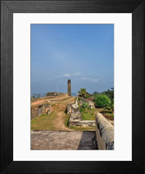 Framed Print : Galle wall sri lanka Framed Print : Galle wall sri lanka
