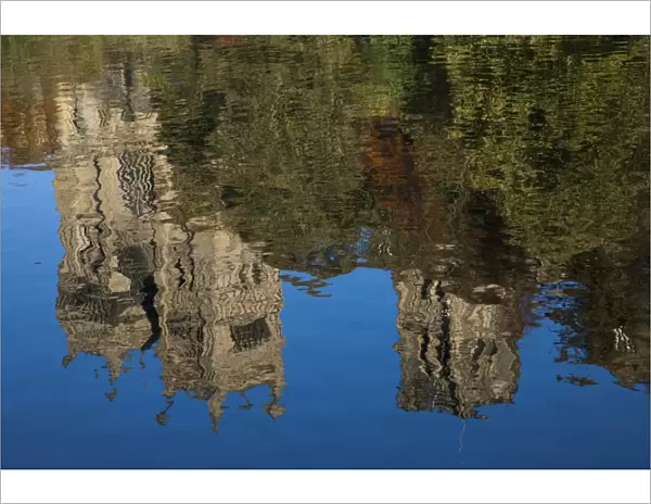 Durham Cathedral Reflected In The Water