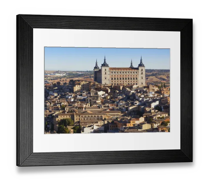 Framed Print : View Over The City To The Alcazar Framed Print : View Over The City To The Alcazar