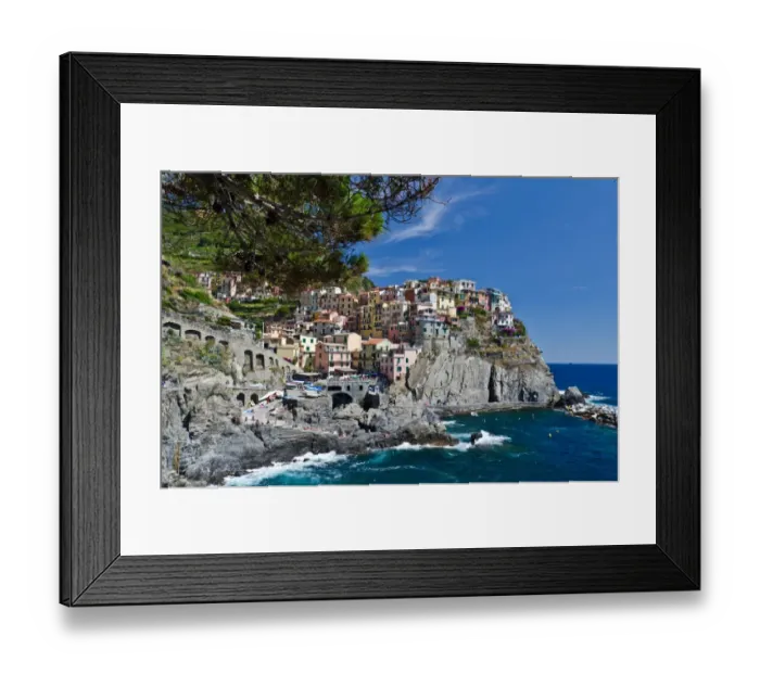 Framed Print : Manarola, Cinque Terre - Italy