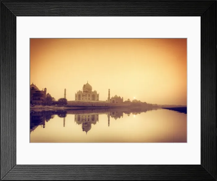 Framed Print : Taj Mahal, Agra, India