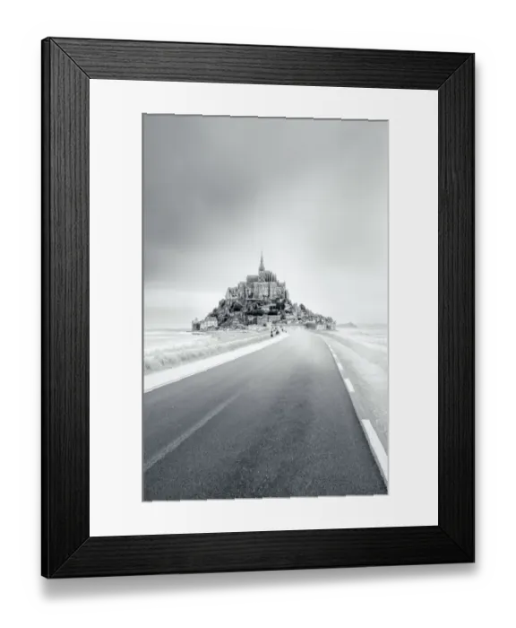 Framed Print : Mont Saint Michel Framed Print : Mont Saint Michel