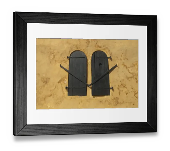 Framed Print : Old window on wall in Galle Framed Print : Old window on wall in Galle