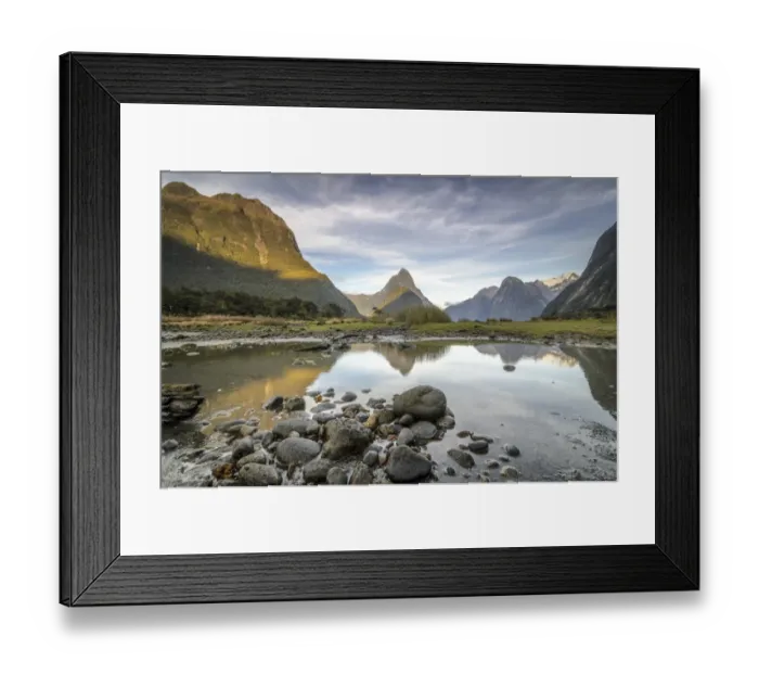 Framed Print : Mitre Peak, Fiordland National Park, Milford Sound, South Island, New Zealand Framed Print : Mitre Peak, Fiordland National Park, Milford Sound, South Island, New Zealand