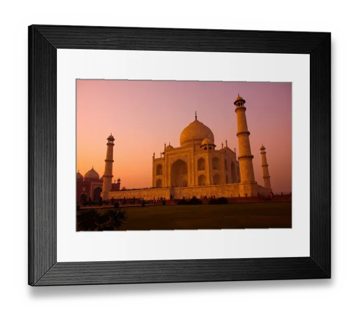 Framed Print : Taj Mahal - India