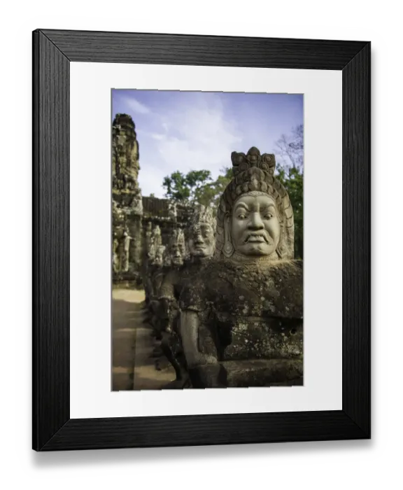 Framed Print : Angkor archaeological site Framed Print : Angkor archaeological site