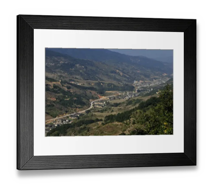 Framed Print : Great Wall of Fujian Tulou Framed Print : Great Wall of Fujian Tulou