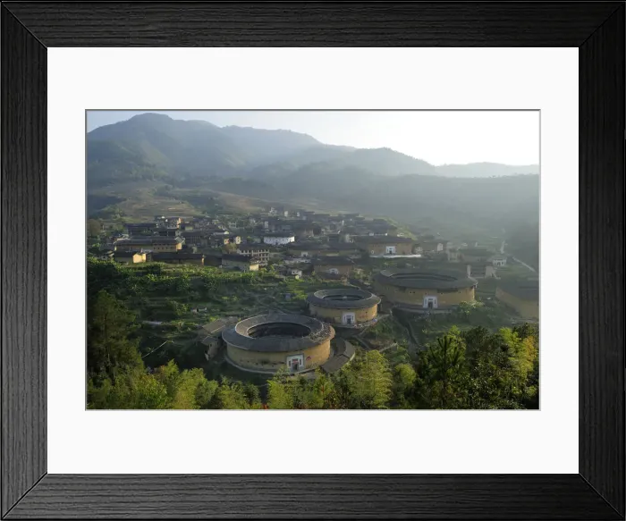 Framed Print : Traditional housing of China Framed Print : Traditional housing of China