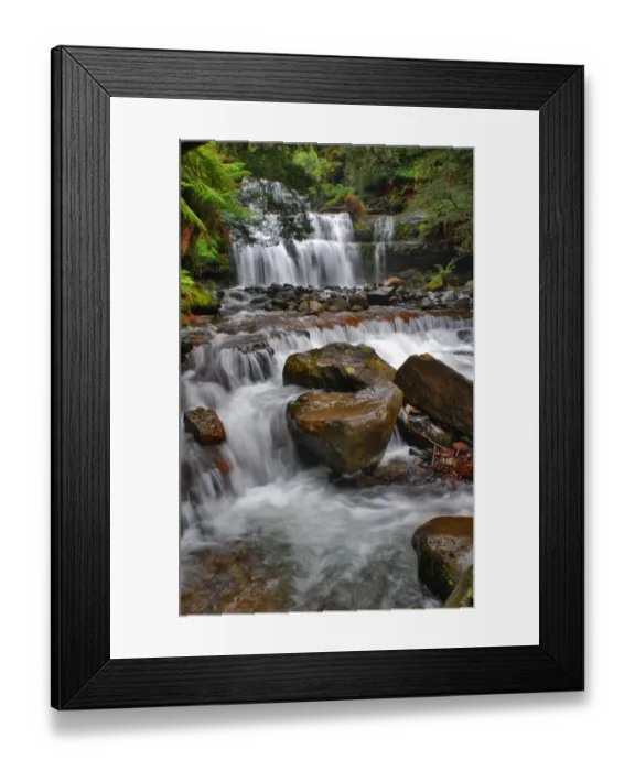 Framed Print : Liffey Falls, a beautiful and scenic area in northern Tasmania, which is protected rainforest and part of the world heritage forests Framed Print : Liffey Falls, a beautiful and scenic area in northern Tasmania, which is protected rainforest and part of the world heritage forests