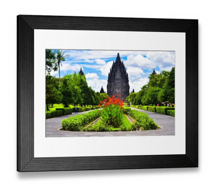 Framed Print : Prambanan Temple Framed Print : Prambanan Temple