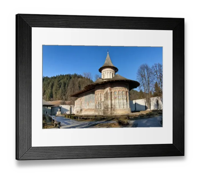 Framed Print : Voronet Monastery, Bucovina Region, Romania Framed Print : Voronet Monastery, Bucovina Region, Romania
