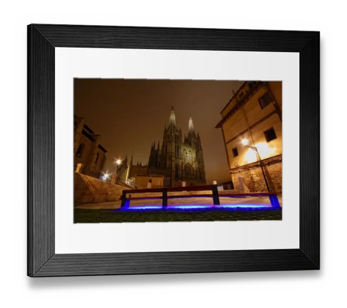 Framed Print : Burgos Cathedral at night Framed Print : Burgos Cathedral at night