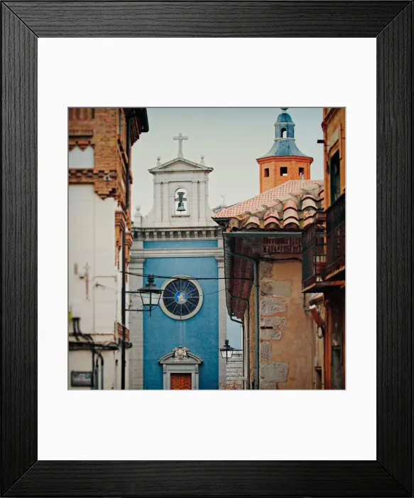 Framed Print : Facades of Teruel, Spain Framed Print : Facades of Teruel, Spain