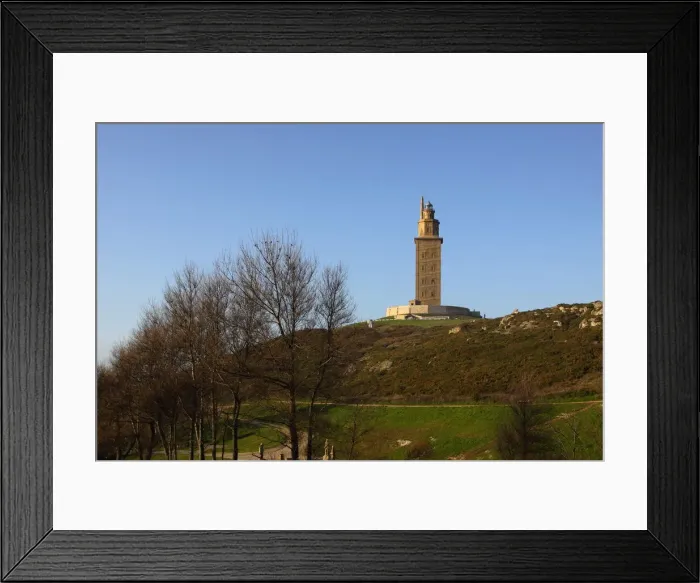 Framed Print : Lighthouse Tower of Hercules