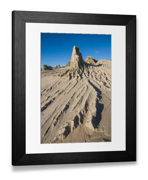 Framed Print : Walls of China, a series of lunettes, Mungo National Park, Willandra Lakes Region, New South Wales, Australia Framed Print : Walls of China, a series of lunettes, Mungo National Park, Willandra Lakes Region, New South Wales, Australia