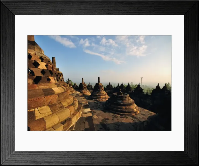 Framed Print : Borobudur Temple Framed Print : Borobudur Temple