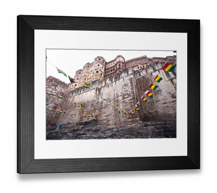 Framed Print : Mehrangarh Fort Jodhpur India Framed Print : Mehrangarh Fort Jodhpur India