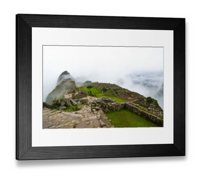 Framed Print : Machu Picchu - Early Morning