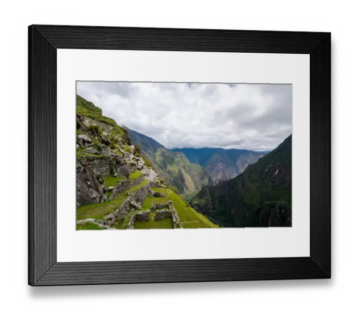 Framed Print : Machu Picchu Valley, Cusco, Peru Framed Print : Machu Picchu Valley, Cusco, Peru