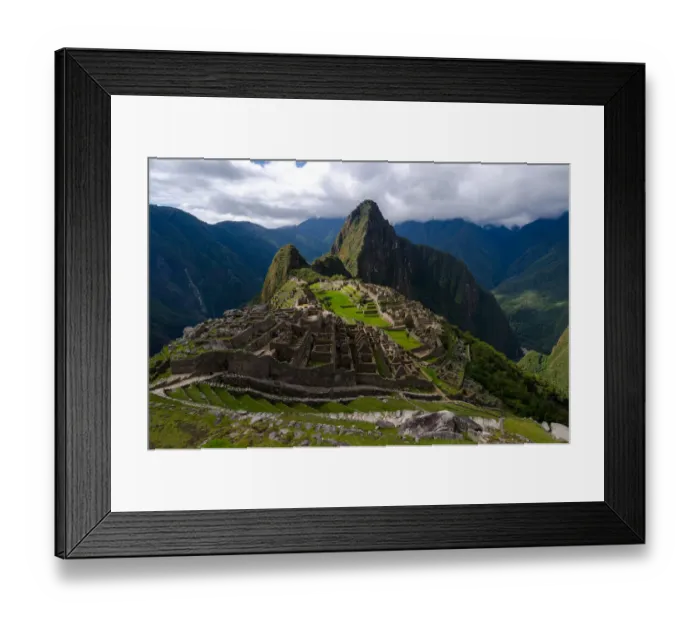 Framed Print : Machu Picchu, Cusco, Peru Framed Print : Machu Picchu, Cusco, Peru