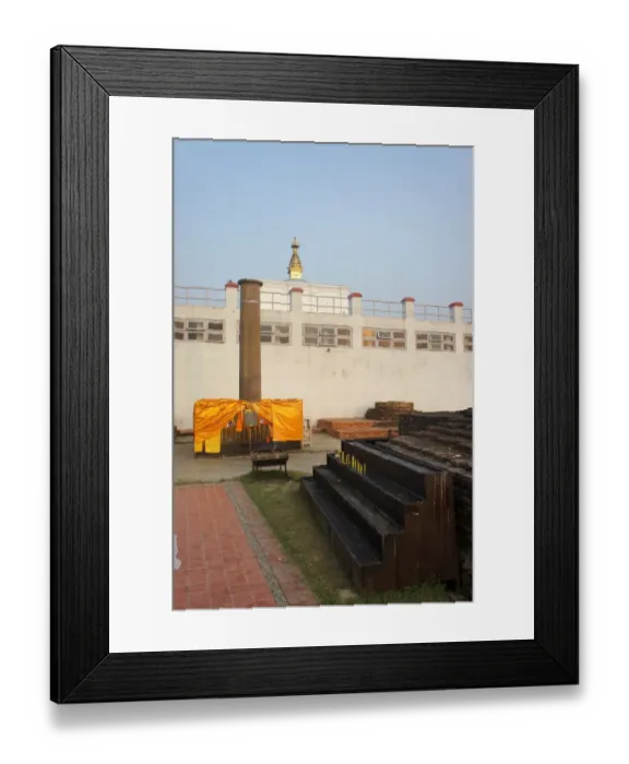 Framed Print : Maya devi Temple, Birthplace of Buddha