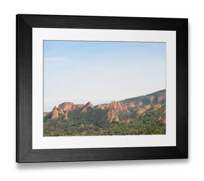 Framed Print : Las Medulas landscape Framed Print : Las Medulas landscape