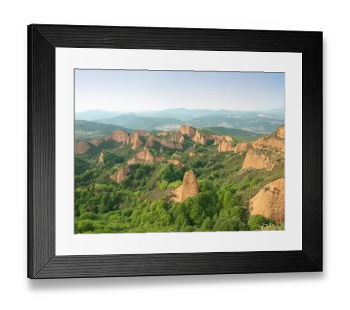 Framed Print : Roman mines of gold of Las Medulas Framed Print : Roman mines of gold of Las Medulas